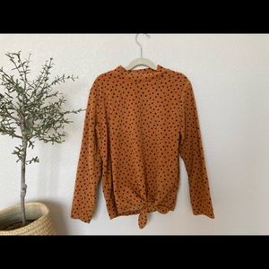 Old navy polkadot sweater!